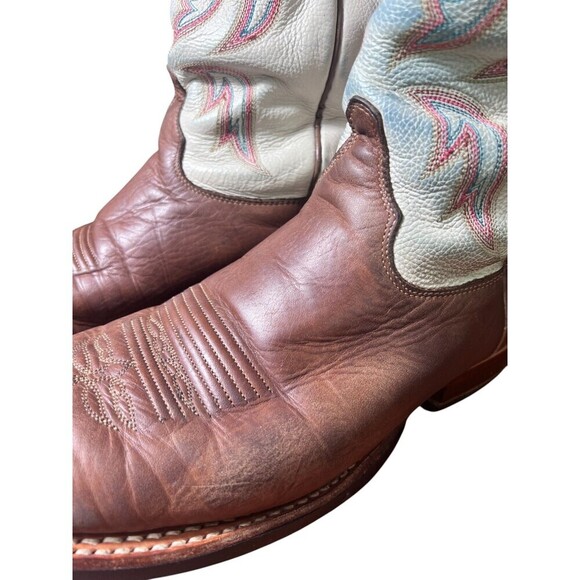 Justin Men’s Western Boots Size 9 EE – BR301 Bent Rail Trainor Camel main image 6